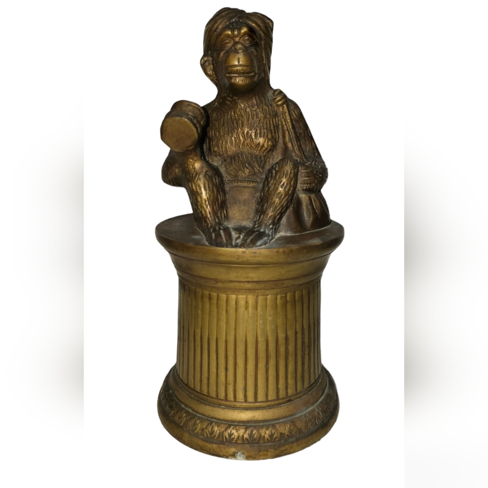 Vintage Brass Money Trinket Box